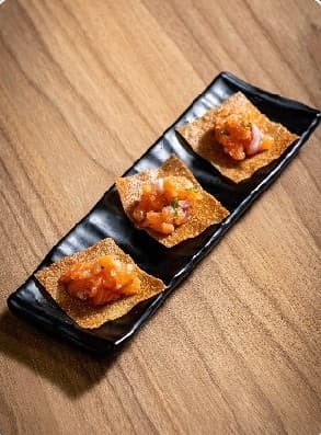 Cestinha de Salmão Trufado