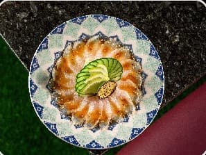 Carpaccio de Peixe Branco